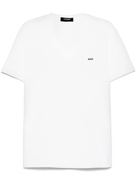 25SS 디스퀘어드2 반팔 티셔츠 S74GD1254D20020 100 WHITE