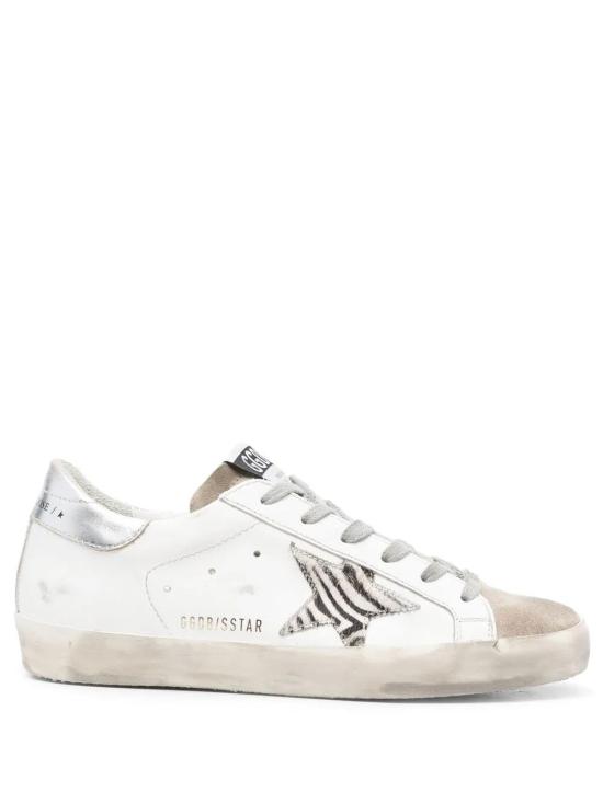 25FW 골든구스 SUPER STAR 슈퍼 스타 클래식 스니커즈 GWF00101F00269281571 WHITE WHITE BLACK ZEBRA SILVER