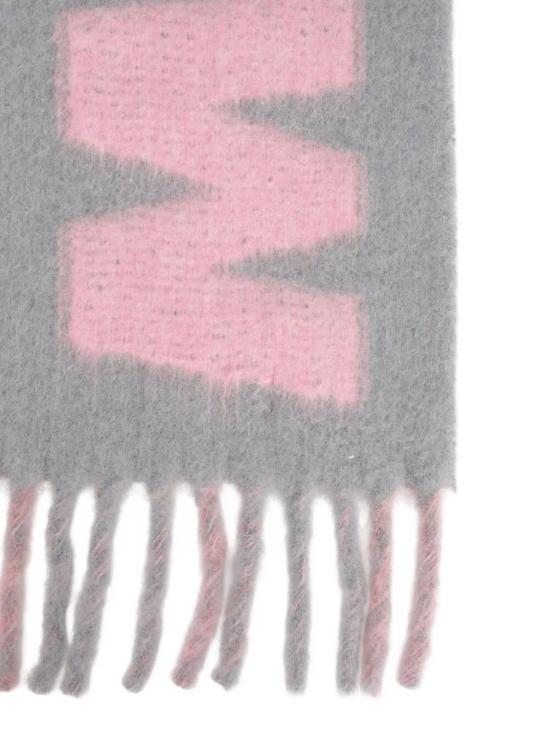 25FW 마르니 스트라이프 알파카 스카프 SCMC0138Y0 LON55 TRUFFLE - MARNI