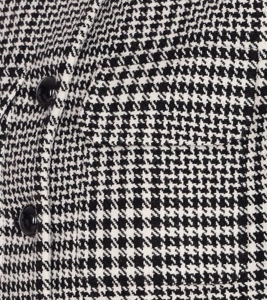 25FW 셀프 포트레이트 수트 자켓 111J BLACK AND WHITE Grey - SELF PORTRAIT