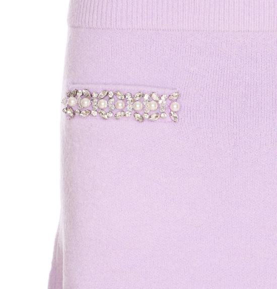 25FW 셀프 포트레이트 미디 스커트 085SK LILAC Purple - SELF PORTRAIT