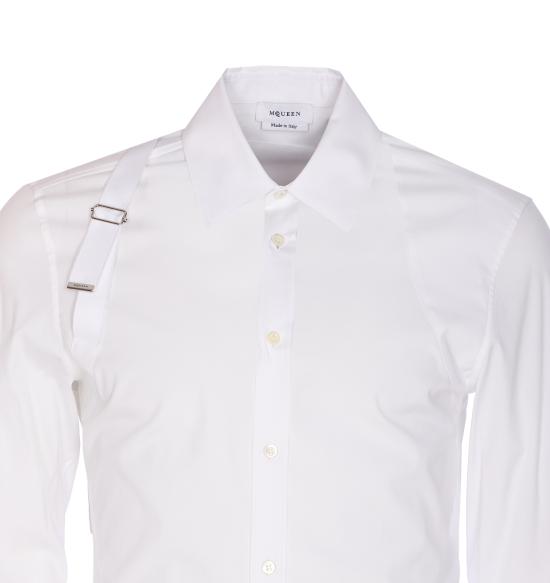 25FW 알렉산더 맥퀸 긴팔 셔츠 828170 QNAAB9000 White - ALEXANDER MCQUEEN