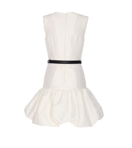 25FW 셀프 포트레이트 타프타 미니 드레스 017S CREAM White - SELF PORTRAIT