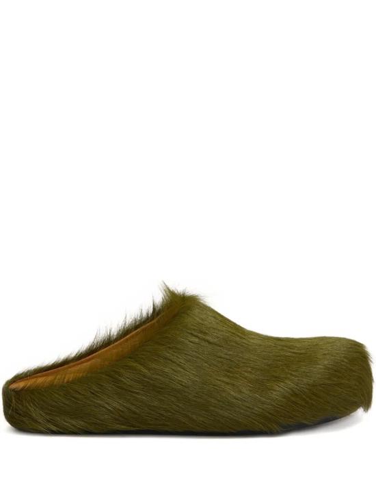 25FW 마르니 뮬/슬리퍼 SBMS004601P4122 00V58 VERDE