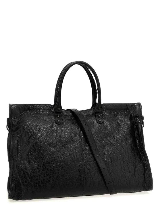 27SS 발렌시아가 토트백 8103642ABEK1000 Black - BALENCIAGA