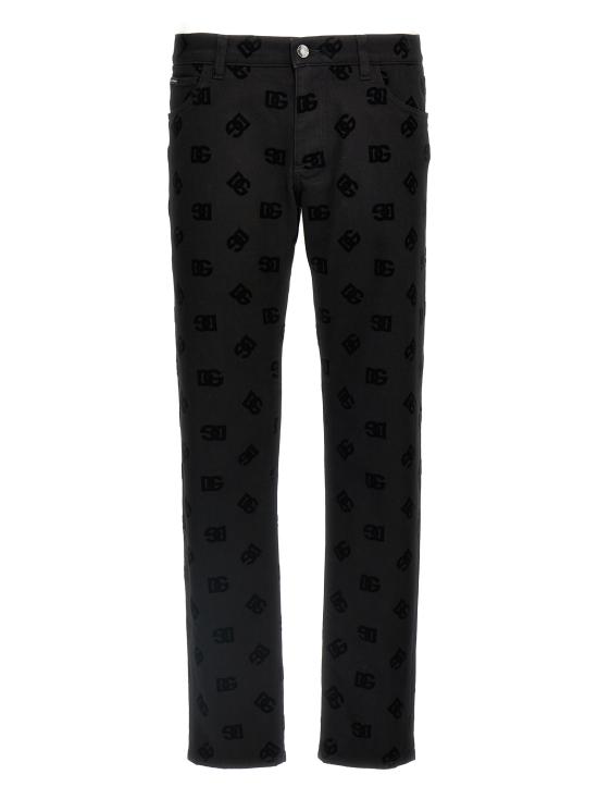 25FW 돌체앤가바나 데님 팬츠 GY07CDG8MN6S9001 Black
