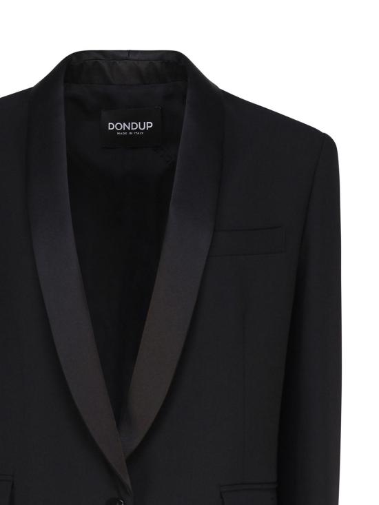 돈답 수트 자켓 DJ586WF0174DXXX999 Black - DONDUP