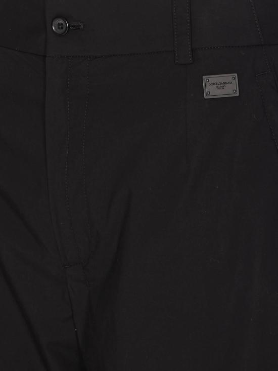  돌체앤가바나 스트레이트 팬츠 GP0L8TFUEFJN0000 Black - DOLCE & GABBANA