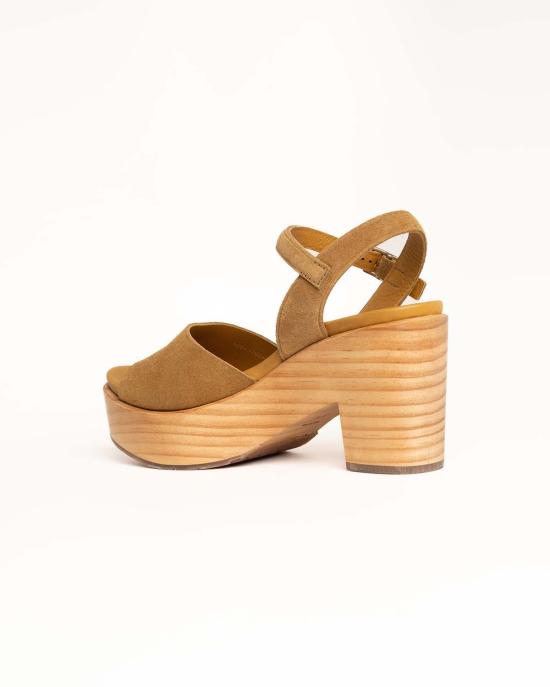  페드로 가르시아 샌들 Pedro Garcia Danila 플랫폼  Alpaca Castoro - PEDRO GARCIA