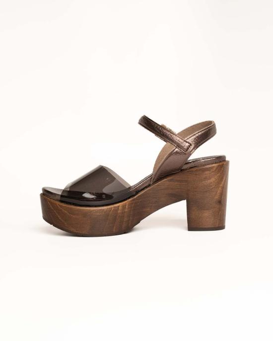  페드로 가르시아 Pedro Garcia Danila 플랫폼 힐/펌프스 Clog Fume Cervo Lame - PEDRO GARCIA