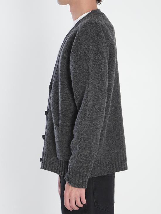 25FW 보테가베네타 가디건 835396 GREY - BOTTEGA VENETA