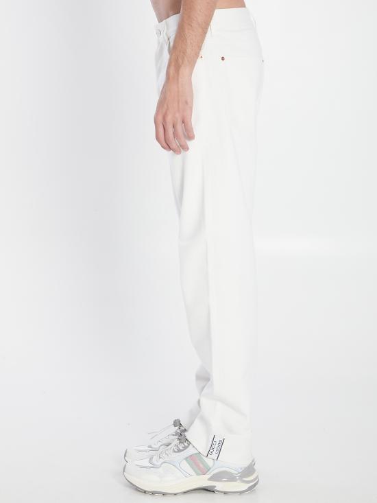 25FW 구찌 데님 멀티포켓 진 834523 WHITE - GUCCI