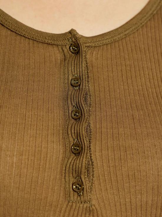 25FW 이자벨마랑 긴팔 티셔츠 T0020FB C1N03I 67KI KHAKI - ISABEL MARANT