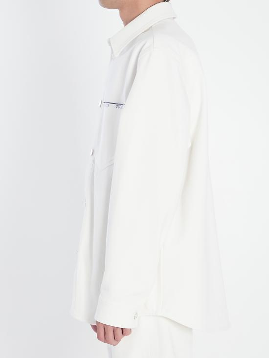 25FW 구찌 반팔 셔츠 834538 WHITE - GUCCI