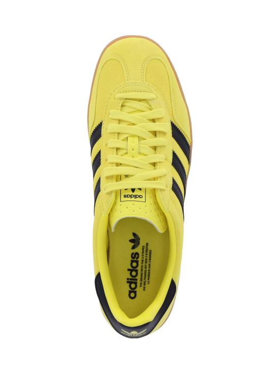 25FW 아디다스 가젤 인도어 JR6303 SHOYEL CBLACK GOLDMT Yellow - ADIDAS
