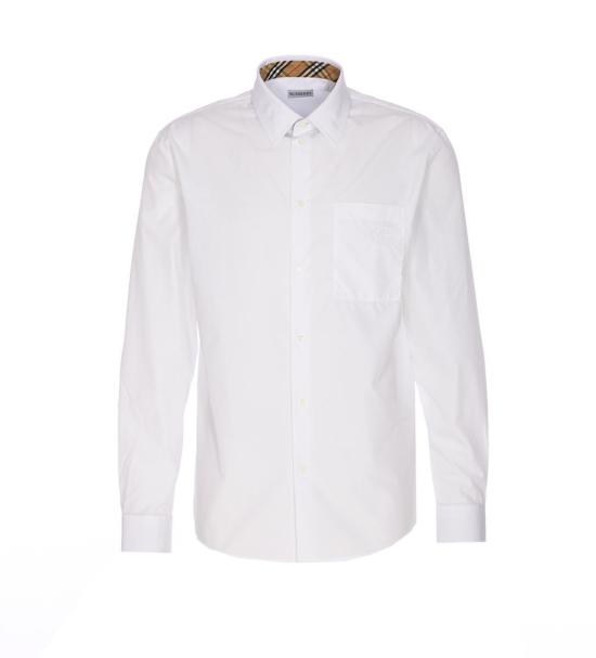 25FW 버버리 코튼 포플린 셔츠 8113135A1464 WHITE