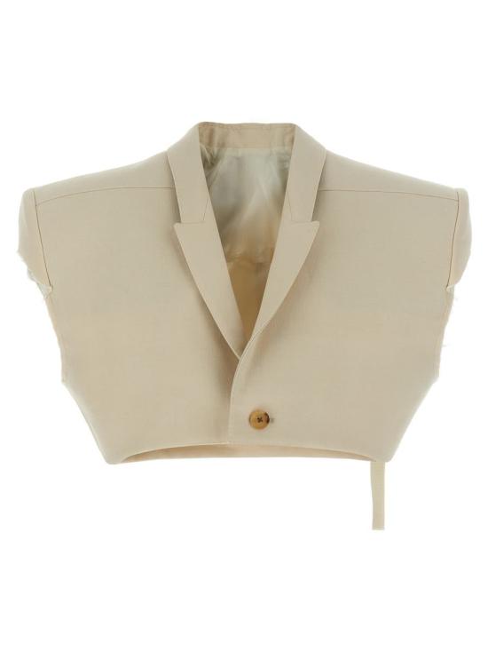 25SS 릭 오웬스 베스트 RP01E7751WUT21 Beige