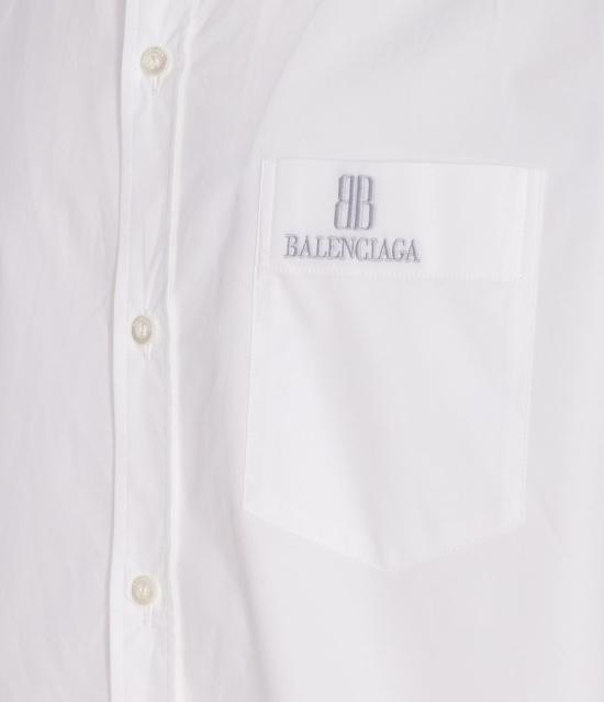 25FW 발렌시아가 셔츠 839260TRM289000 WHITE - BALENCIAGA