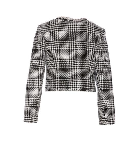 25FW 셀프 포트레이트 자켓 111JBLACK AND WHITE GREY - SELF PORTRAIT