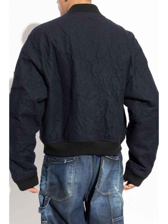 24FW 디스퀘어드2 봄버 자켓 S71AN0563S44216477C Blue - DSQUARED2