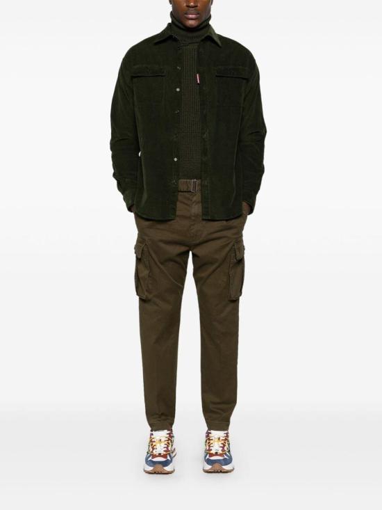 24FW 디스퀘어드2 스트레이트 팬츠 S74KB0969S39021728C Brown - DSQUARED2