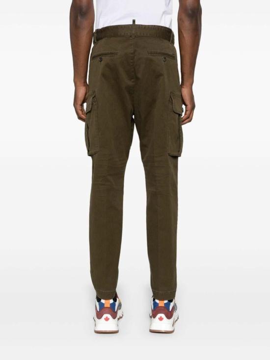 24FW 디스퀘어드2 스트레이트 팬츠 S74KB0969S39021728C Brown - DSQUARED2