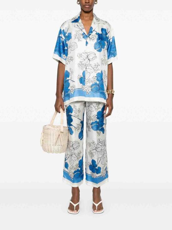  파로쉬 팔라초 팬츠 SERENELLAD230260846 Blue - PAROSH