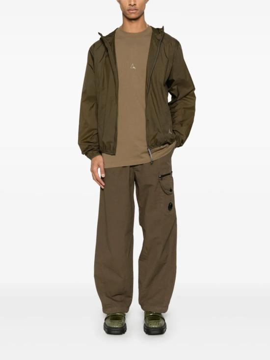 25SS 로아 반팔 티셔츠 RBMW0254JY22 BRW0043 Brown olive - ROA