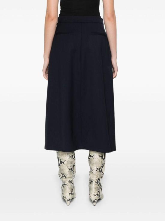  파로쉬 미디 스커트 LILIUXY24D621112012 Blue - PAROSH