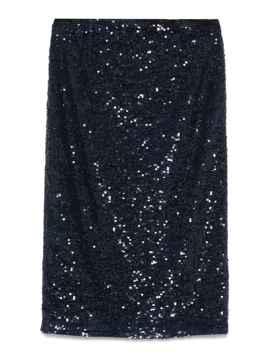 26SS 파로쉬 미디 스커트 GONGD620993012 Blue