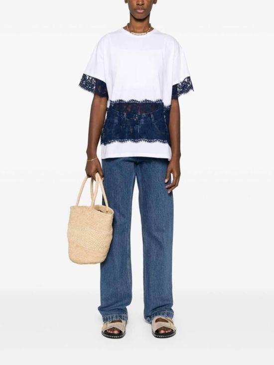  에르마노 피렌제 반팔 티셔츠 D44EL054EG8MF59810589 White - ERMANNO FIRENZE