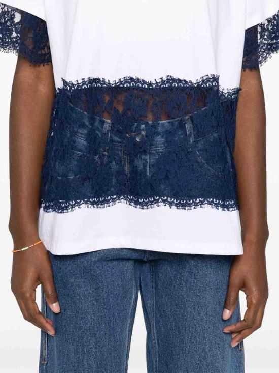  에르마노 피렌제 반팔 티셔츠 D44EL054EG8MF59810589 White - ERMANNO FIRENZE