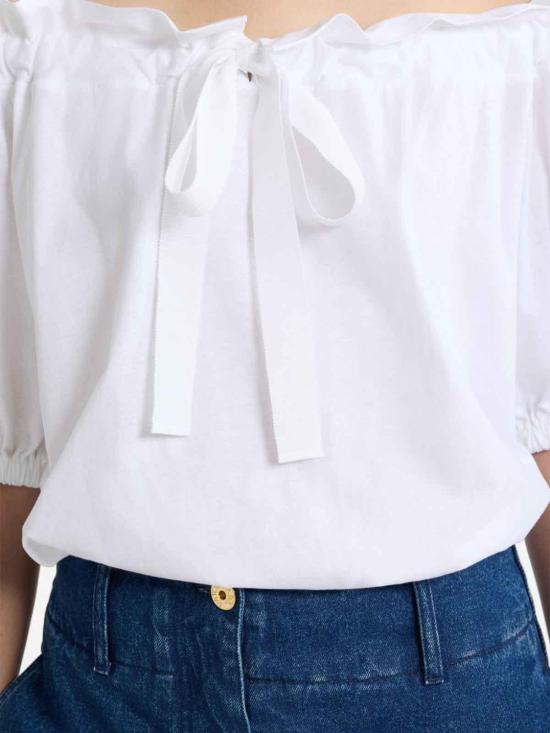  파투 반팔 티셔츠 JE1399999001W White - PATOU