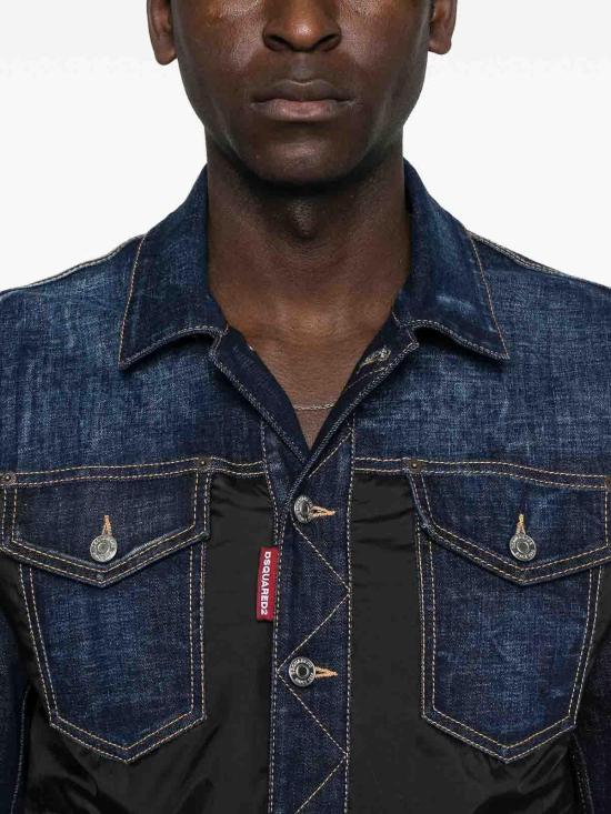  디스퀘어드2 데님 자켓 S74AM1576S30664963C Dark Wash - DSQUARED2