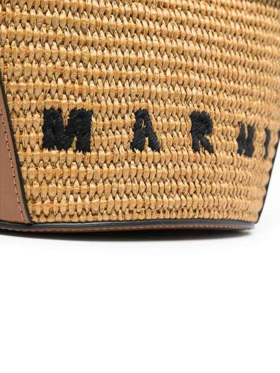  마르니 토트백 P3860BMMP0067Q000M50 Brown - MARNI
