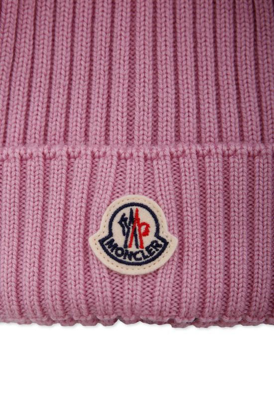 25FW [키즈] 몽클레어 모자 K2954 3B00011 M1131 51F PINK - MONCLER