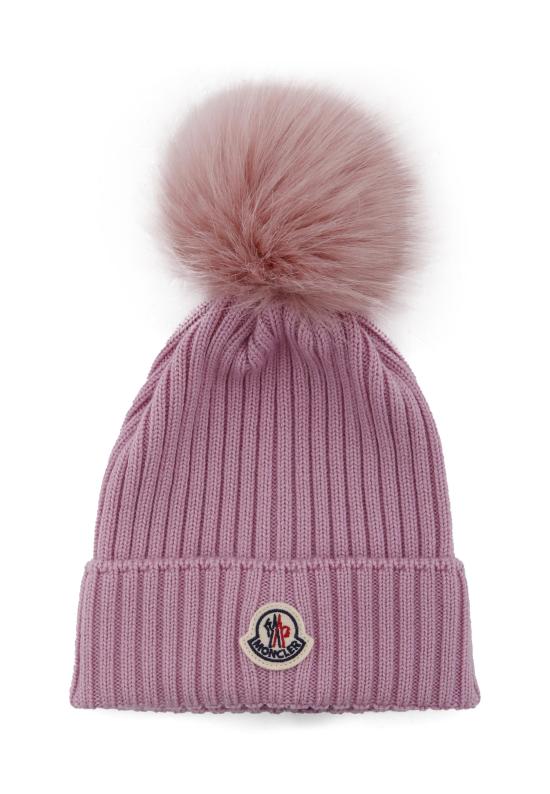 25FW [키즈] 몽클레어 모자 K2954 3B00011 M1131 51F PINK