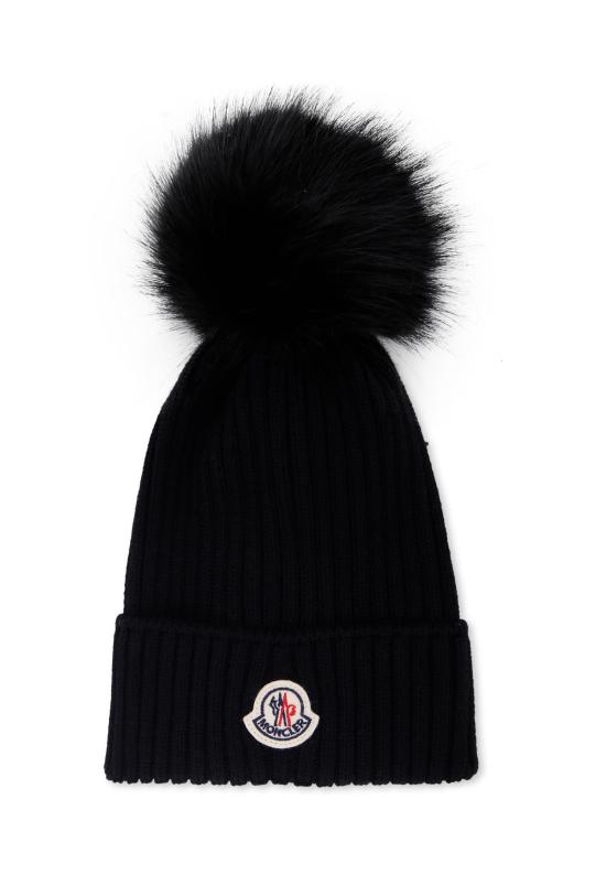 26SS [키즈] 몽클레어 모자 K2954 3B00011 M1131 999 BLACK