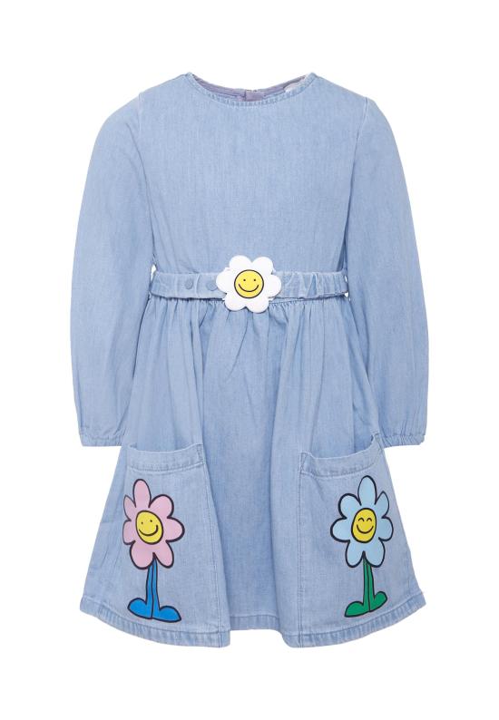 25FW [키즈] 스텔라 맥카트니 원피스 TX1A70 Z0522 606 DENIM