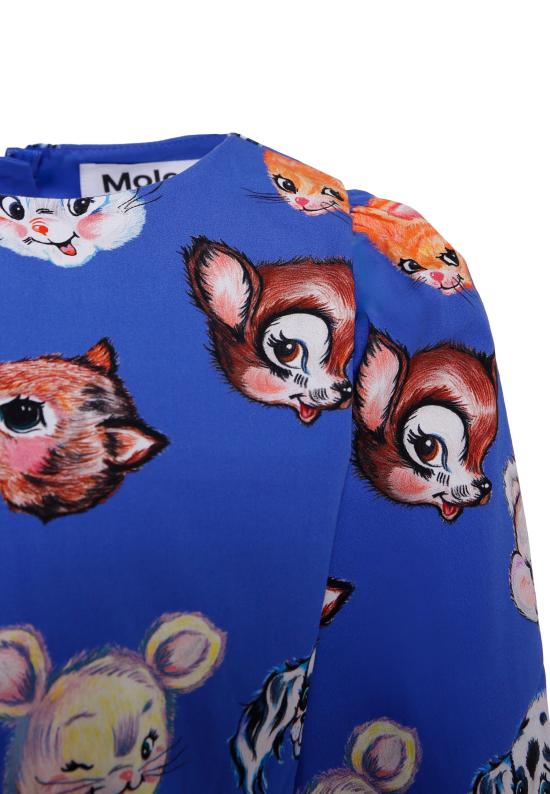 25FW [키즈] 몰로 원피스 2W25E234 5508 BLUE - MOLO