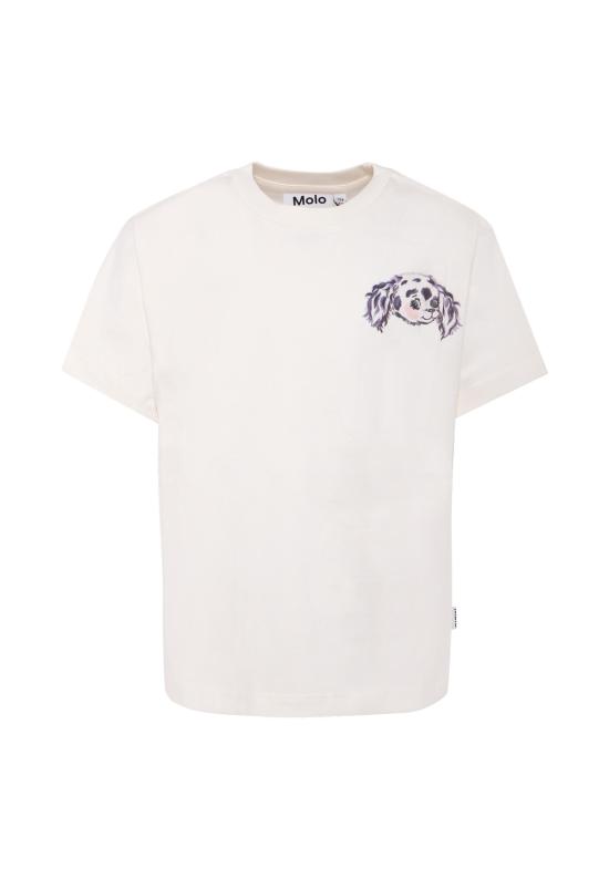 25FW [키즈] 몰로 티셔츠 2W25A204 5498 IVORY - MOLO