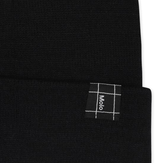 25FW [키즈] 몰로 모자 7NOSS301 0099 BLACK - MOLO