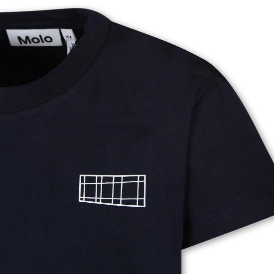 25FW [키즈] 몰로 티셔츠 6NOSA201 2693 BLUE - MOLO