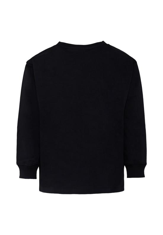 25FW [키즈] 몰로 티셔츠 1W25A404 4985 BLACK - MOLO