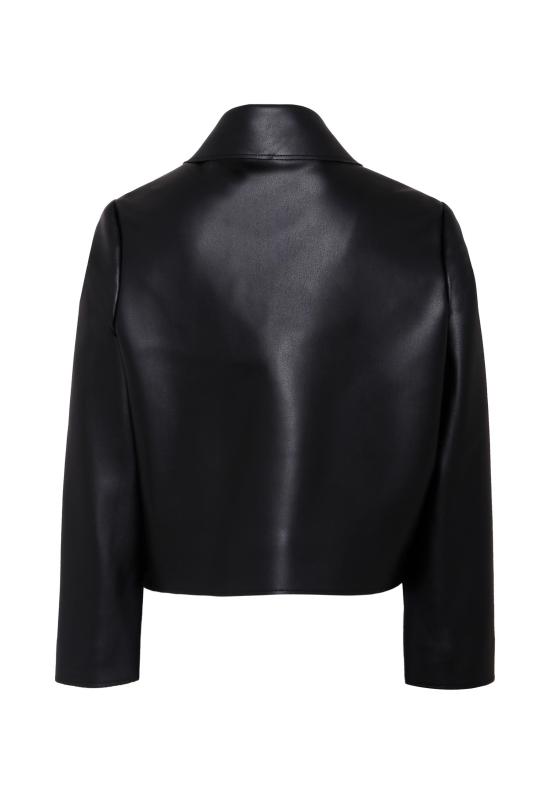 25FW [키즈] 마르니 가죽 자켓 M01492 M00W2 0M900 BLACK - MARNI