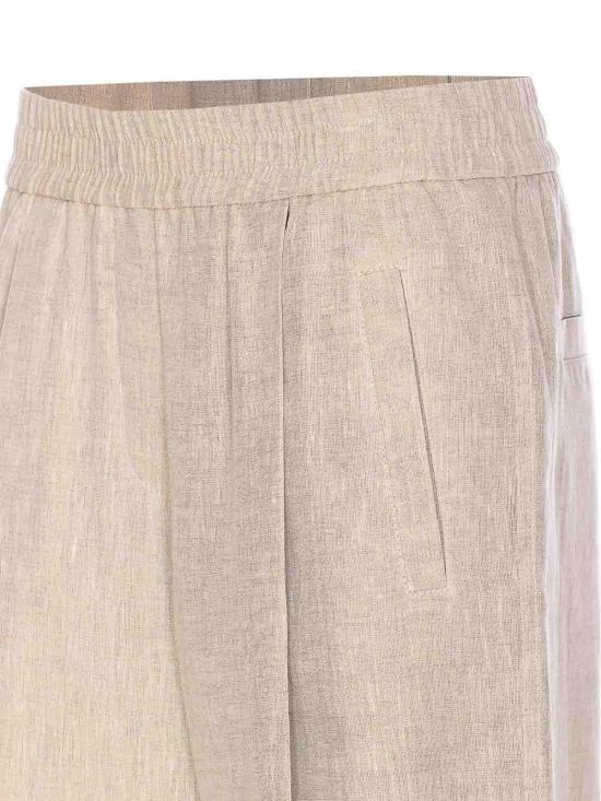 26SS 브루넬로 쿠치넬리 팬츠 MM633P8843C200 Beige - BRUNELLO CUCINELLI