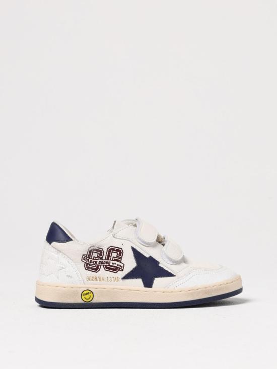 25FW [키즈] 골든구스 스니커즈 GJF00501F00680511886 White