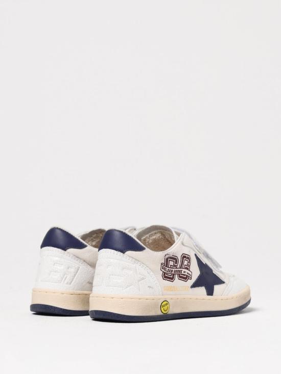 25FW [키즈] 골든구스 스니커즈 GJF00501F00680511886 White - GOLDEN GOOSE