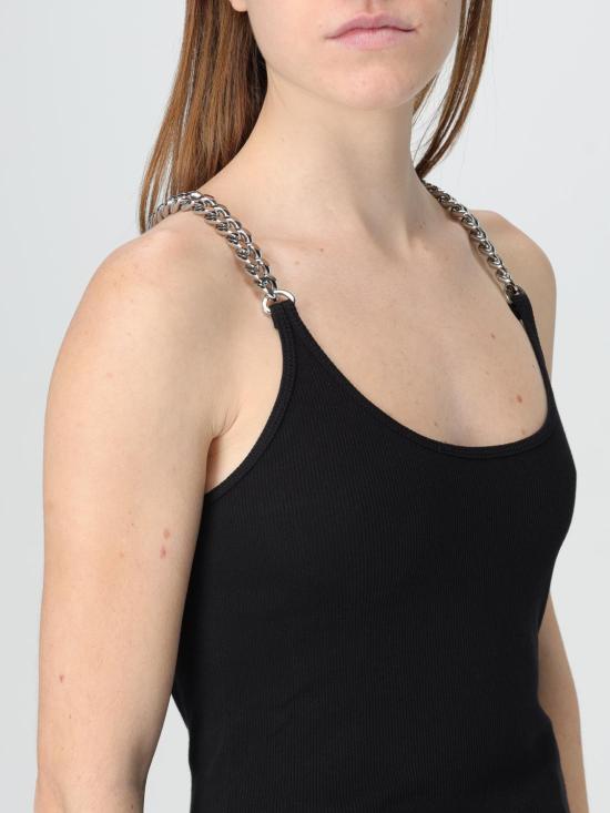 25FW 스텔라 맥카트니 민소매 티셔츠 6J03533SPZ67 1000 Black - STELLA MCCARTNEY