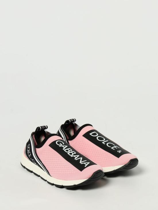 25FW [키즈] 돌체앤가바나 스니커즈 D10723AH677 8B405 Pink - DOLCE & GABBANA